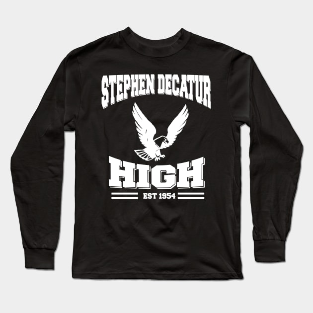 Stephen Decatur Long Sleeve T-Shirt by Dojaja